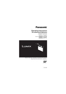 Panasonic Lumix FP2 manual. Camera Instructions.